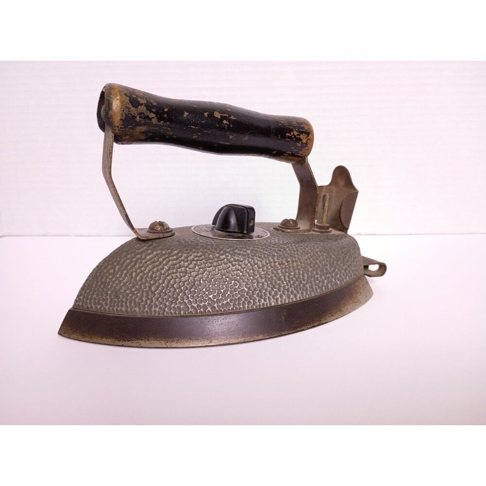 Antique 1920s DU-MUL C Duke Muller Early RARE 1000w Model E.250 Home Decor Iron